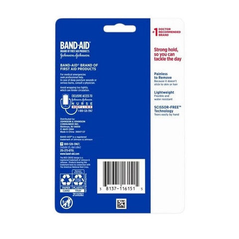 Band-Aid, Tough Wrap 2 In X 2.5 Yard, 1 Count Band-Aid