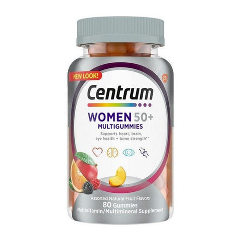 Centrum, Women 50+ Multigummies, 80 Count