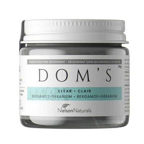 Nelson Naturals, Natural Deodorant Clear, 65 Grams Nelson Naturals