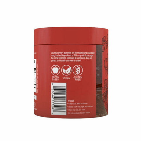 Country Farms, Tart Cherry, 60 Gummies