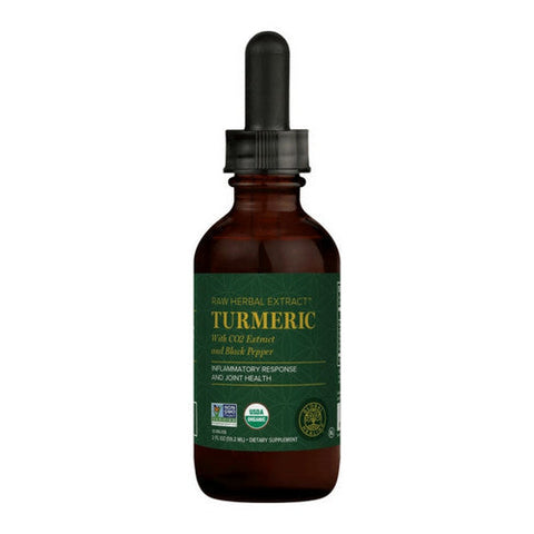 Global Healing Center, Turmeric With C02 Extract And Black Pepper, 2 Oz Global Healing Center