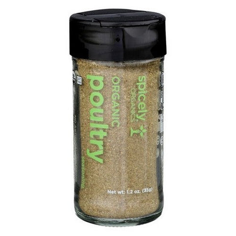 Spicely Organics, Seasoning Poultry, 1.2 Oz (Case Of 3)