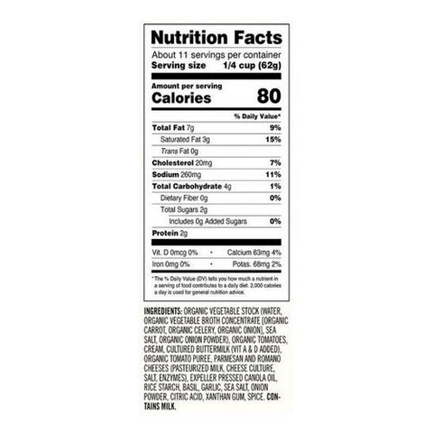 Sonoma Gourmet, Creamy Tomato Parmesan Sauce, 24.5 Oz(Case Of 6)