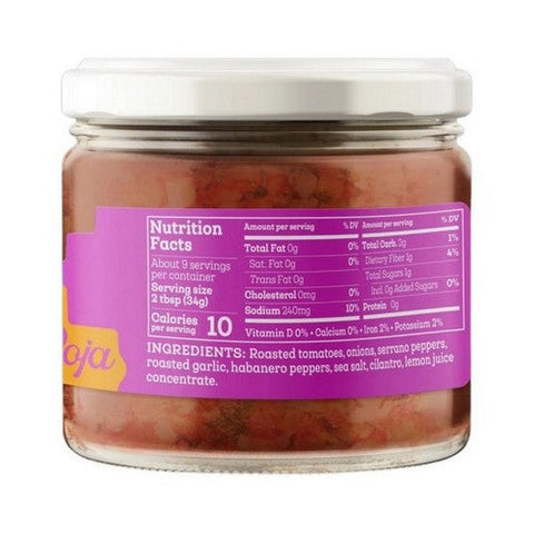 Siete, Casera Spicy Salsa Roja, 10.5 Oz (Case Of 6) Siete