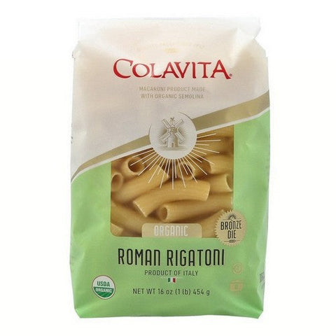 Colavita, معكرونة ريجاتوني رومانية عضوية، 16 أونصة (علبة بها 20)