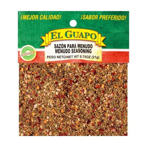 El Guapo, توابل مينودو، 0.75 أونصة (علبة بها 12 علبة)