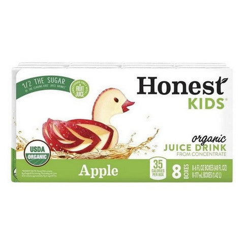 عصير تفاح عضوي من Honest Kids، 48 أونصة (عبوة من 5)