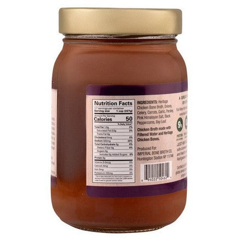 Healo Foods, Heritage Chicken Bone Broth, 14 Oz (Case Of 6) Healo Foods