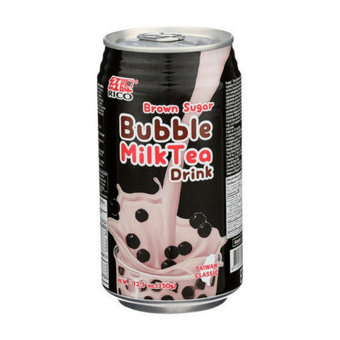 Rico, Bubble Milk Tea Brown Sugar, 12.3 Oz(Case Of 12) Rico