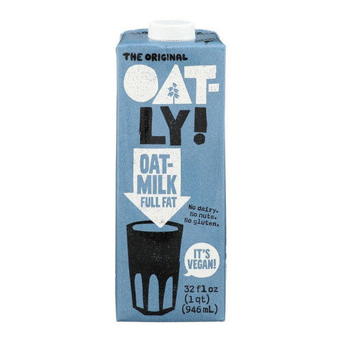 حليب الشوفان الأصلي كامل الدسم من Oatly، 32 أونصة (عبوة من 6)