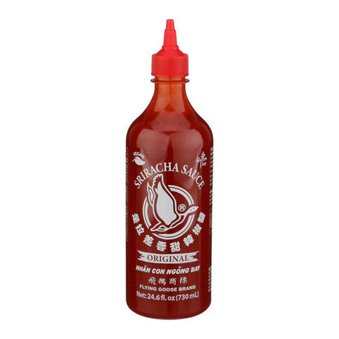 Flying Goose, Sriracha Hot Chilli Sauce, 24.6 Oz(Case Of 12) Flying Goose