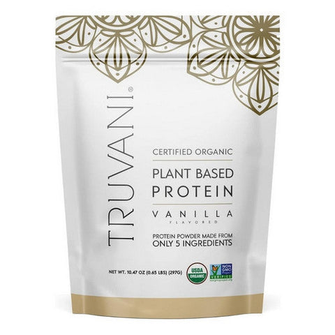 Truvani, Organic Plant Protein Powder Vanilla, 10.47 Oz Truvani