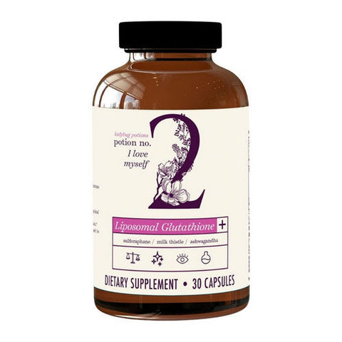 Ladybug Potions, Love Myself Liposomal Glutathione Plus, 30 Capsules Ladybug Potions