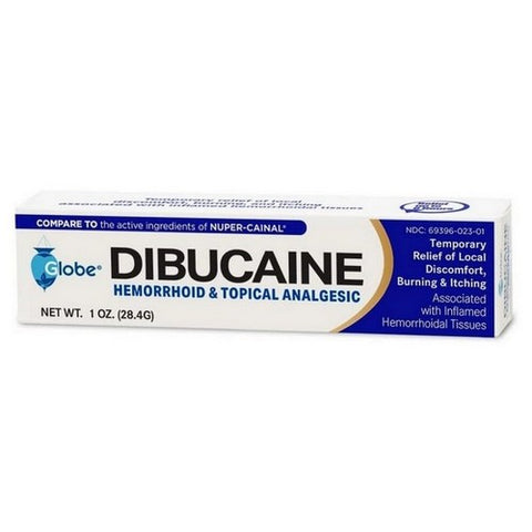 Dibucaine Hemorrhoid And Topical Analgesic 1 Oz by Globe