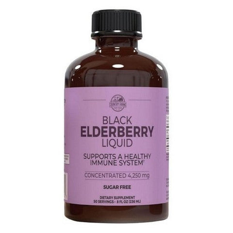 Sleep Soundly, Black Elderberry Liquid, 4250 Mg, 8 Oz