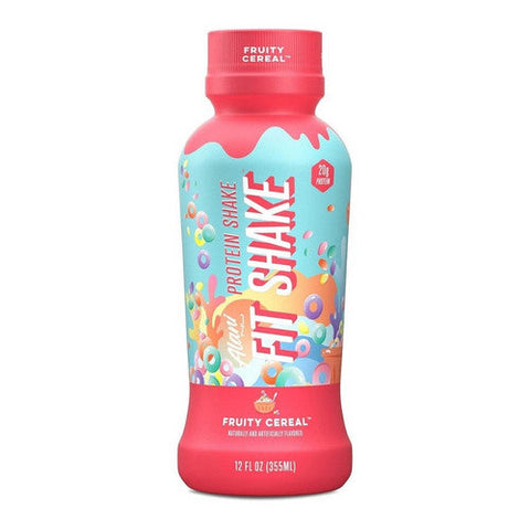 JST WRK Energy, Fit Shakes Fruity Cereal, 12 أونصة (12 عبوة)