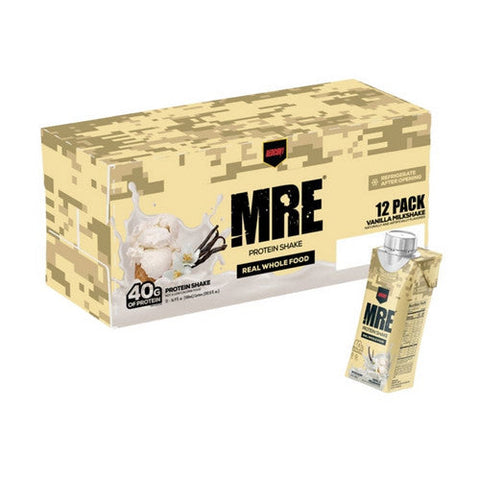 JST WRK Energy, MRE Protein Shake Milk Chocolate, 12 Count