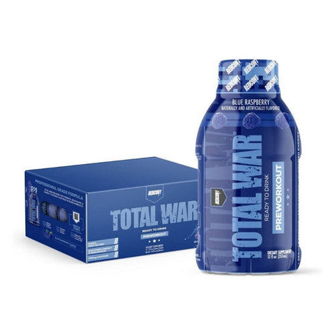 JST WRK Energy، RedCon1 Total War Blue Raspberry، 12 قطعة