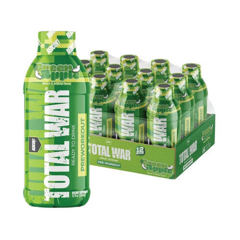 JST WRK Energy، RedCon1 Total War Green Apple، 12 قطعة