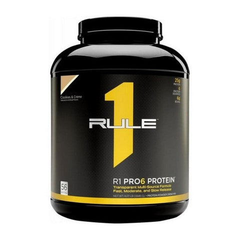 قاعدة 1، R1 Pro6 بروتين كوكيز أند كريم، 4 أرطال