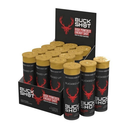 Bucked Up, Buck Shots Blood Razz, 12 Count