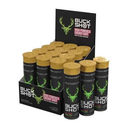 Bucked Up, Buck Shots Watermelon, 12 Count
