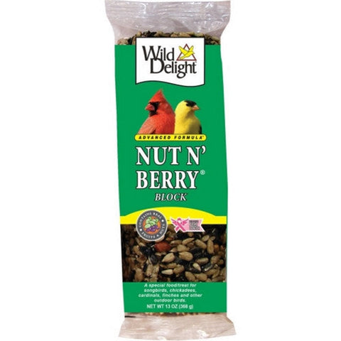Wild Delight Advanced Nut N' Berry Block 13 Oz by Wild Delight
