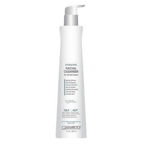 Giovanni Cosmetics, Eco Chic Hydrating Facial Cleanser, 7 Oz