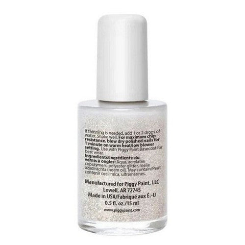 Piggy Paint, Glitter Topcoat Nail Polish, 0.5 Oz Piggy Paint