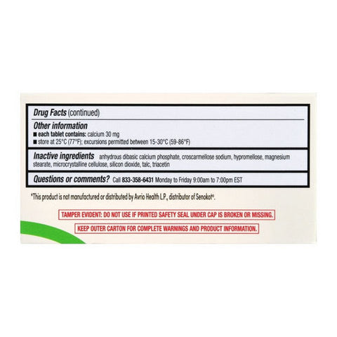 Foster And Thrive, Regular Strength Senna Laxative, 8.6 Mg, 100 Tabs Foster And Thrive