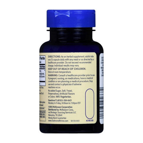 Foster And Thrive, Turmeric Complex, 500 Mg, 60 Caps