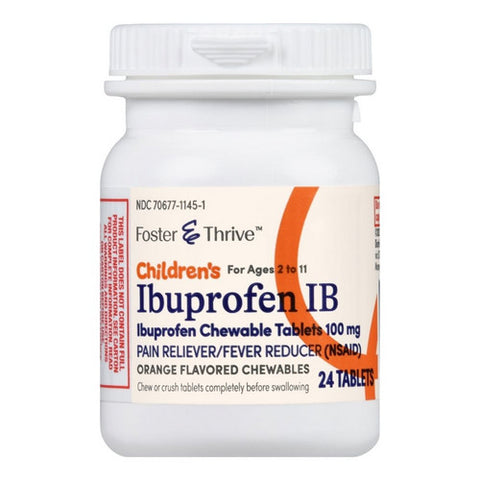 Children'S Ibuprofen Ib Chewable Tablets 24 Tabs by Foster And Thrive