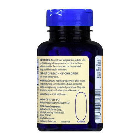 Foster And Thrive, Calcium Plus Vitamin D3, 1000 Mg, 60 Tabs