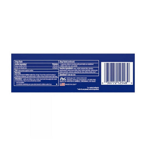 Crest, 3D White Advanced Teeth Whitening Toothpaste Radiant Mint, 2.4 Oz Crest