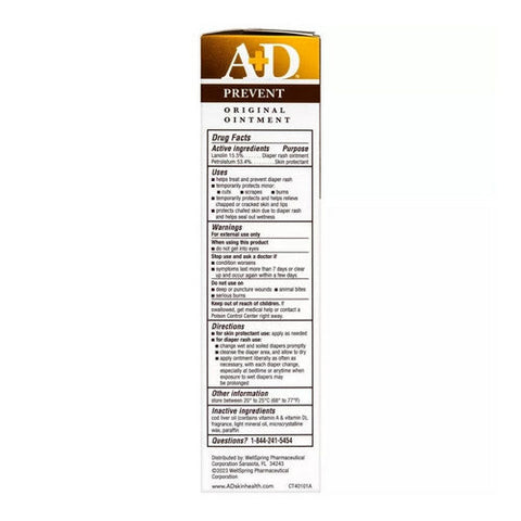مرهم A+D الأصلي للوقاية من طفح الحفاضات وعلاجه، 4 أونصات