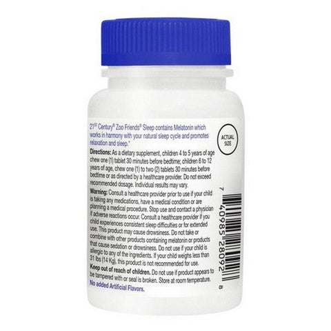 21st Century, Melatonin Childern's Chews, 60 Tabs