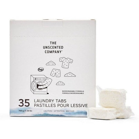 The Unscented Company, Laundry Detergent Unscented, 35 Tablets