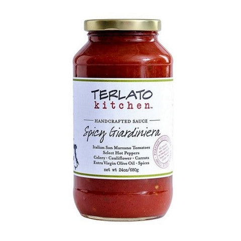Terlato Kitchen, صلصة جياردينيرا الحارة، 24 أونصة (علبة مكونة من 6)