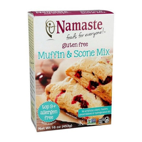 Namaste Foods, Muffin And Scone Mix, 16 Oz (Case Of 6) Namaste Foods