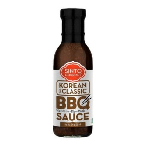 Sinto Gourmet, The Classic Korean BBQ Sauce, 12 Oz (Case Of 6)