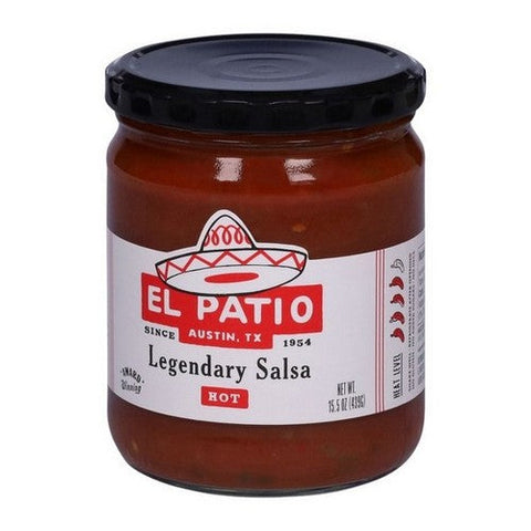 El Patio, صلصة أسطورية ساخنة، 15.5 أونصة (علبة مكونة من 6)