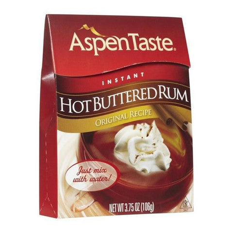 Aspen, Hot Buttered Rum, 3.75 Oz (Case Of 6) Aspen