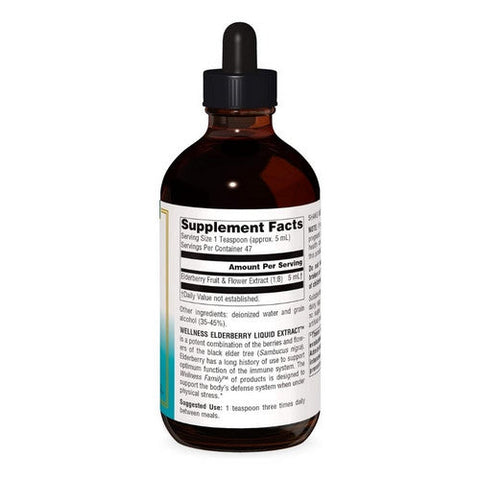 Source Naturals, Wellness Elderberry Liquid Extract, 8 oz