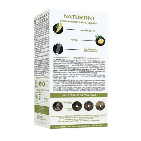 Naturtint, Naturtint Men's Permanent Hair Color 6N Dark Blonde, 5.75 Oz