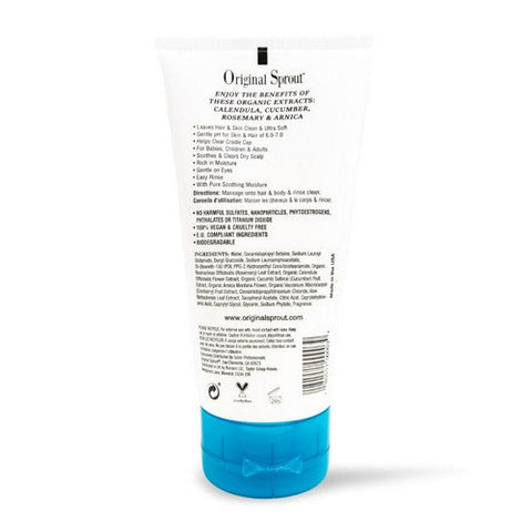 Original Sprout, Classic Hair And Body Babywash, 4 Oz