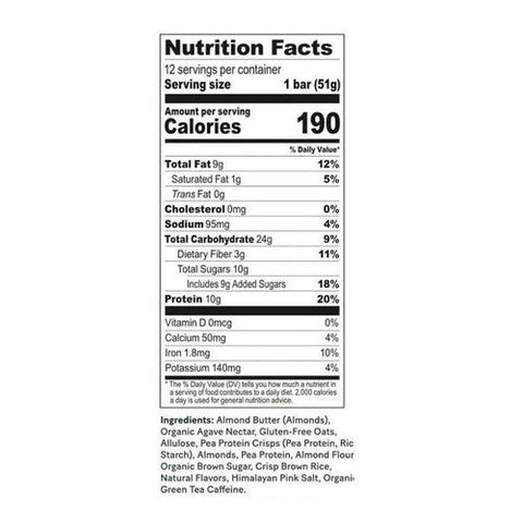Verb Energy, Birthday Cake Caffeinated Protein Bars, 12 Count