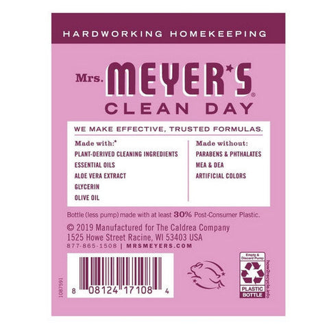 Mrs. Meyers Clean Day, Peony Hand Soap, 12.5 Oz