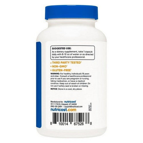 Nutricost, Biotin Capsules, 10 Mg, 240 Count Nutricost