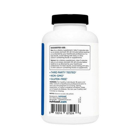 Nutricost, Performance Zma, 490 Mg, 180 Count Nutricost