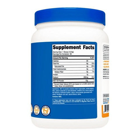 Nutricost, MCT Oil Powder Salted Caramel, 1 Lb